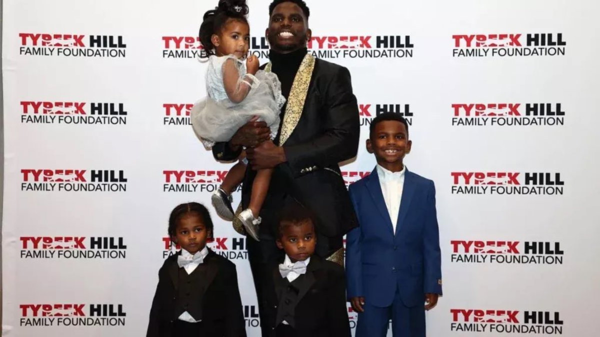 How Many Kids Does Tyreek Hill Have? All About Dolphins Star’s 6 Kids